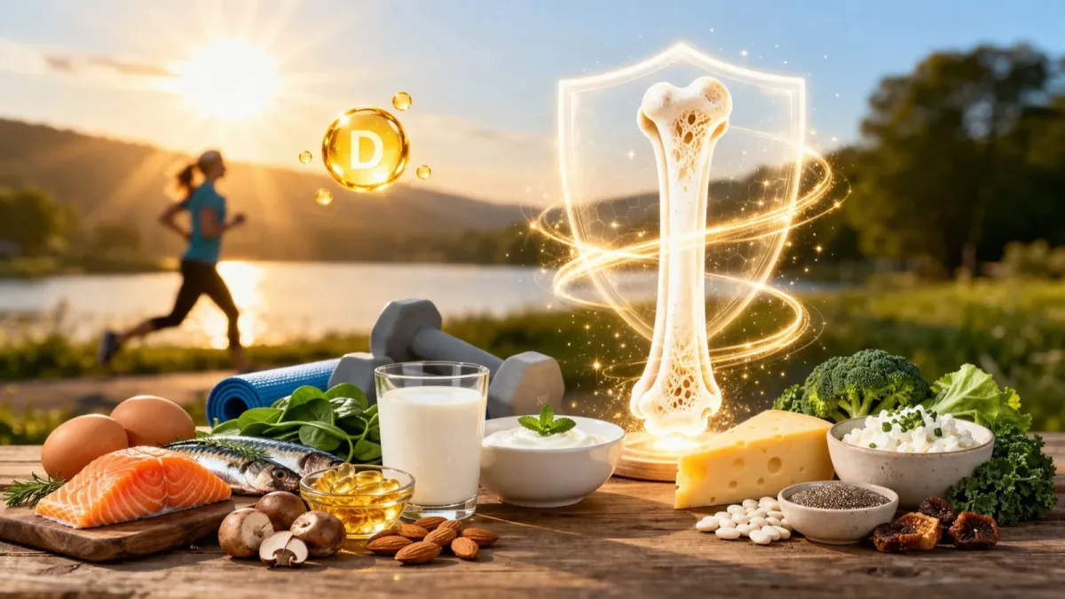 Kemik Sağlığınız İçin Üçlü Formül: D Vitamini, Kalsiyum ve Egzersiz