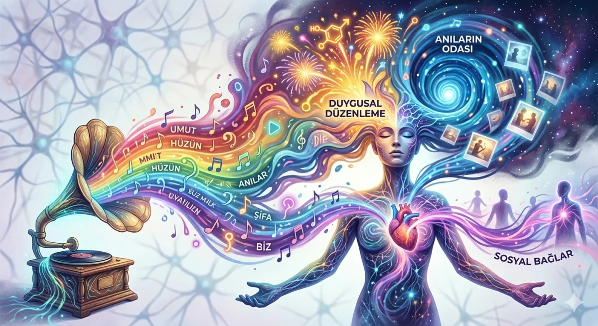 Ruhun Görünmez Mimarisi: Şarkıların İnsan Psikolojisi Üzerindeki Etkileri