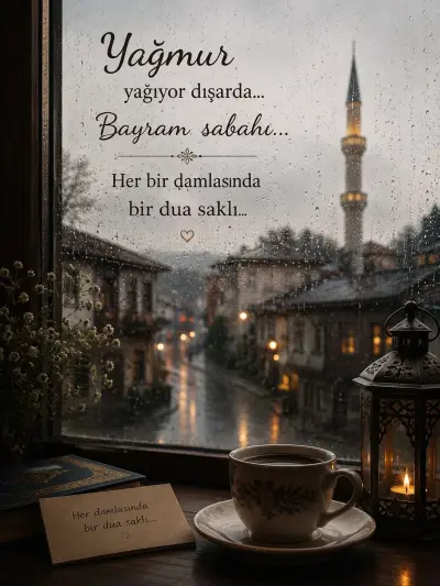 Yağmurlu Bir Bayram Sabahı